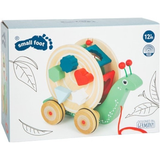 SORTER ŚLIMAK DO CIĄGNIĘCIA- SMALL FOOT -zdjęcie numer 1