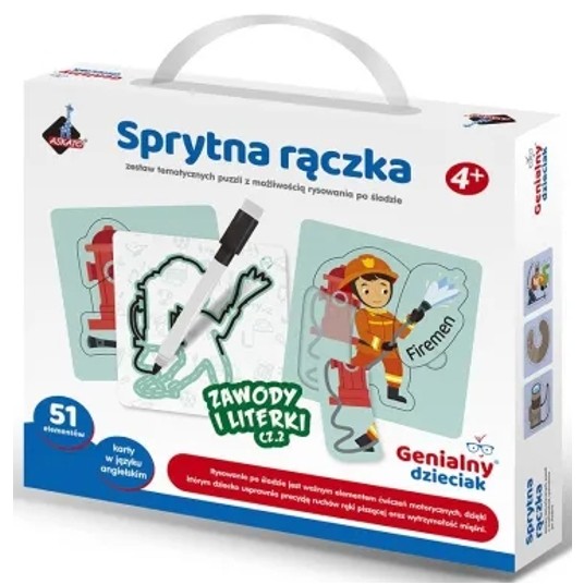 SPRYTNA RĄCZKA ZAWODY I LITERKI 51 EL. - ASKATO -zdjęcie numer 1