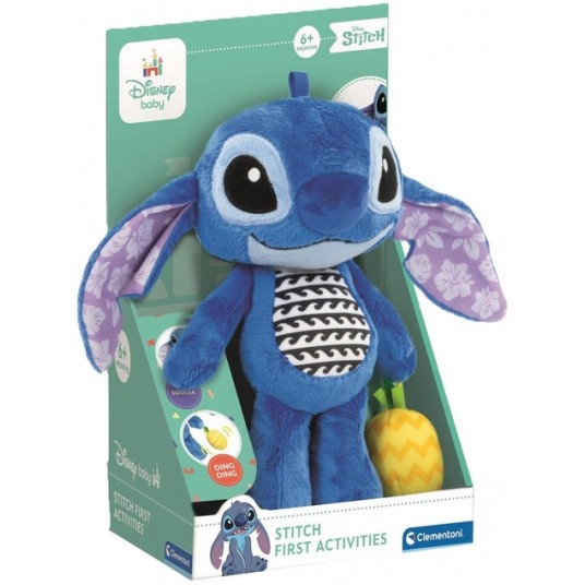 STITCH MÓJ PIERWSZY PLUSZAK - CLEMENTONI -zdjęcie numer 1