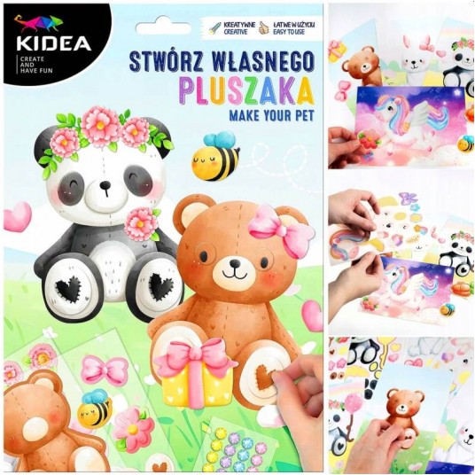 STWÓRZ WŁASNEGO PLUSZAKA KIDEA -zdjęcie numer 1