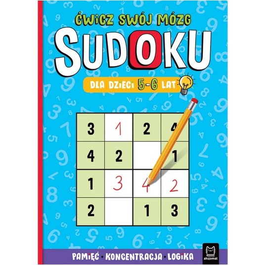 SUDOKU DLA DZIECI 5-6 LAT - AKSJOMAT -zdjęcie numer 1