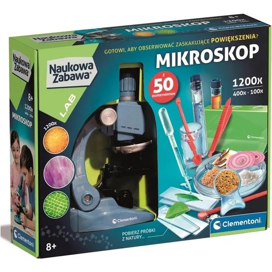 SUPER MIKROSKOP CLEMENTONI -zdjęcie numer 1
