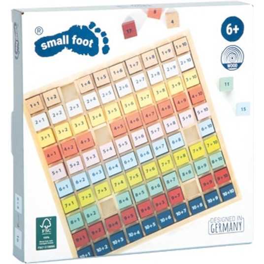 TABLICA DO NAUKI DODAWANIA "EDUCATE"- SMALL FOOT -zdjęcie numer 1