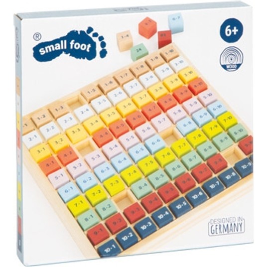 TABLICA DO NAUKI MNOŻENIA "EDUCATE"- SMALL FOOT -zdjęcie numer 1