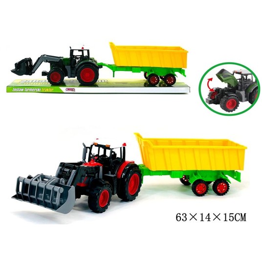 TRAKTOR Z MASZYNĄ -zdjęcie numer 1