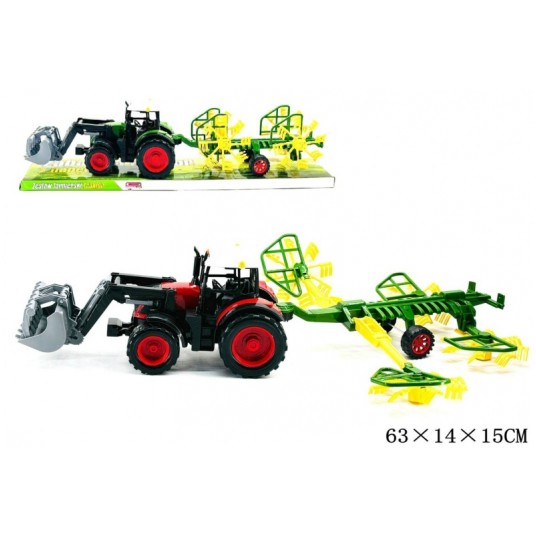 TRAKTOR Z MASZYNA ROLNICZĄ -zdjęcie numer 1