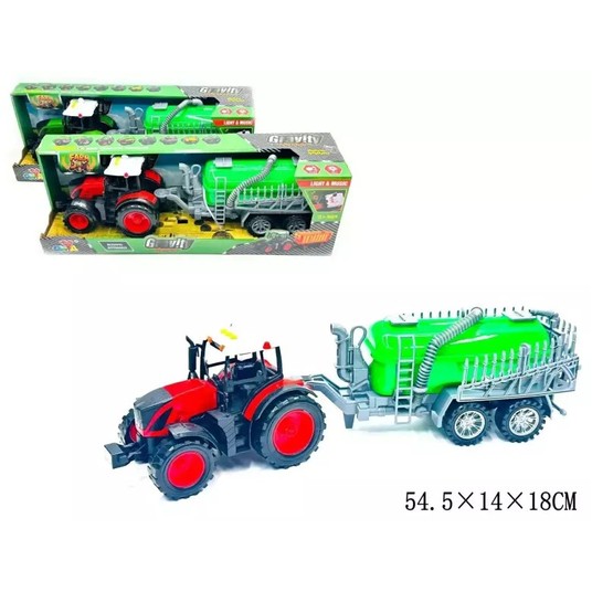 TRAKTOR Z MASZYNĄ ŚWIATŁO I DŹWIĘK -zdjęcie numer 1