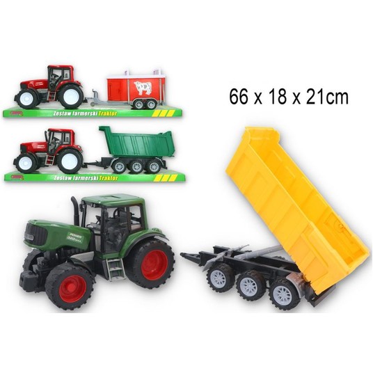 TRAKTOR Z PRZYCZEPĄ -zdjęcie numer 1