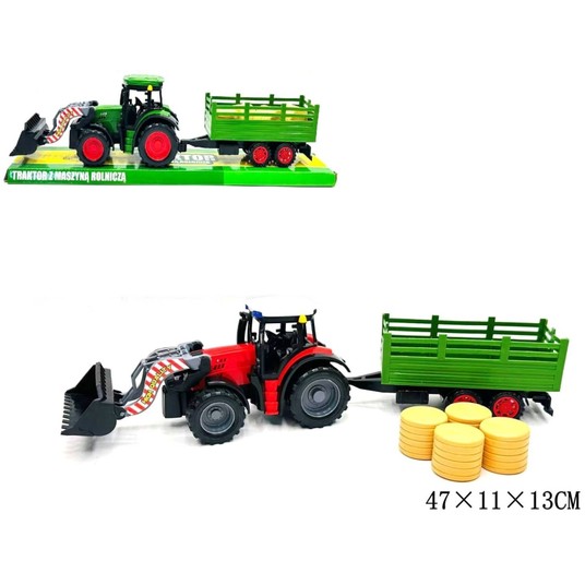 TRAKTOR Z PRZYCZEPĄ -zdjęcie numer 1