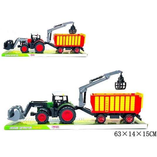 TRAKTOR Z PRZYCZEPĄ -zdjęcie numer 1