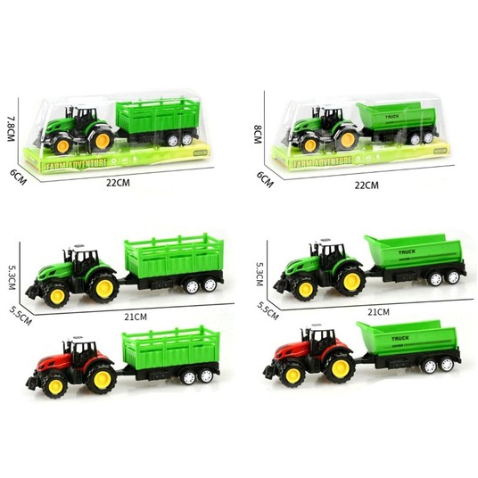TRAKTOR Z PRZYCZEPĄ -zdjęcie numer 1