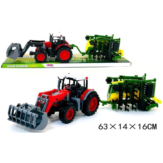 TRAKTOR Z TUREM I AGREGATEM -zdjęcie numer 1