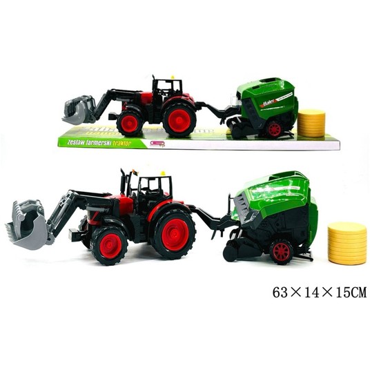 TRAKTOR Z TUREM I PRASĄ -zdjęcie numer 1