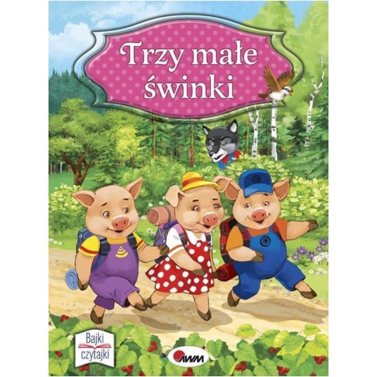 TRZY MAŁE ŚWINKI BAJKI CZYTAJKI -zdjęcie numer 1