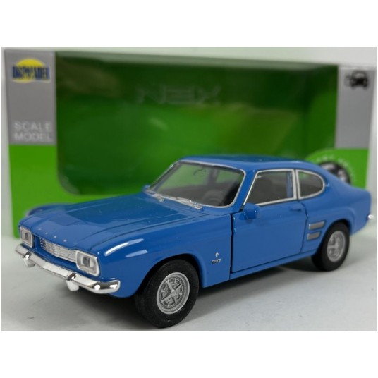 WELLY NEX 1:34-39 FORD CAPRI 1969 NIEBIESKI -zdjęcie numer 1