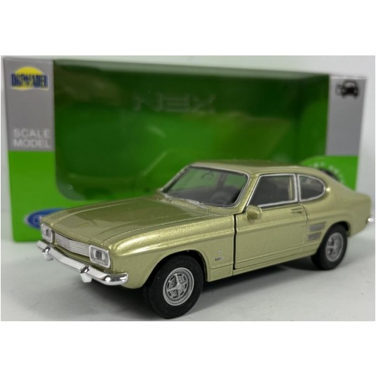 WELLY NEX 1:34-39 FORD CAPRI 1969 ZŁOTY -zdjęcie numer 1