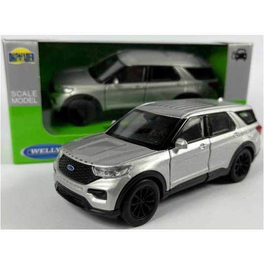 WELLY NEX 1:34-39 FORD EXPLORER 2023 SREBRNY -zdjęcie numer 1