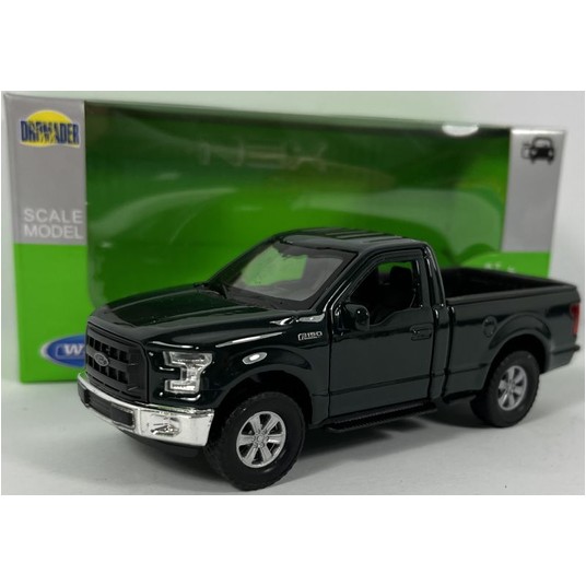 WELLY NEX 1:34-39 FORD F-150 REGULAR CAB ZIELONY -zdjęcie numer 1
