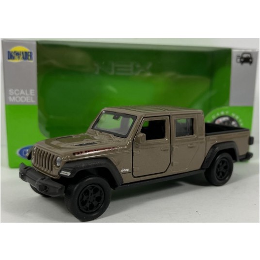 WELLY NEX 1:34-39 JEEP GLADIATOR BRĄZOWY -zdjęcie numer 1