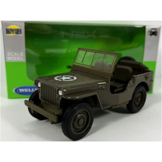 WELLY NEX 1:34-39 JEEP WILLYS MB 1941 -zdjęcie numer 1