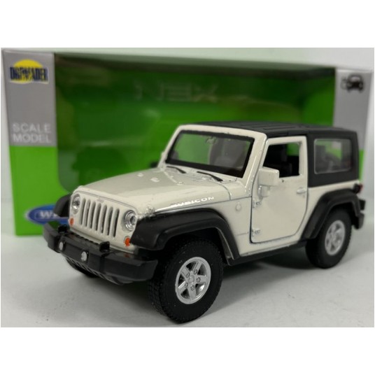 WELLY NEX 1:34-39 JEEP WRANGLER RUBICON BIAŁY -zdjęcie numer 1