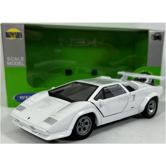 WELLY NEX 1:34-39 LAMBORGHINI COUNTACH 500S BIAŁY -zdjęcie numer 1
