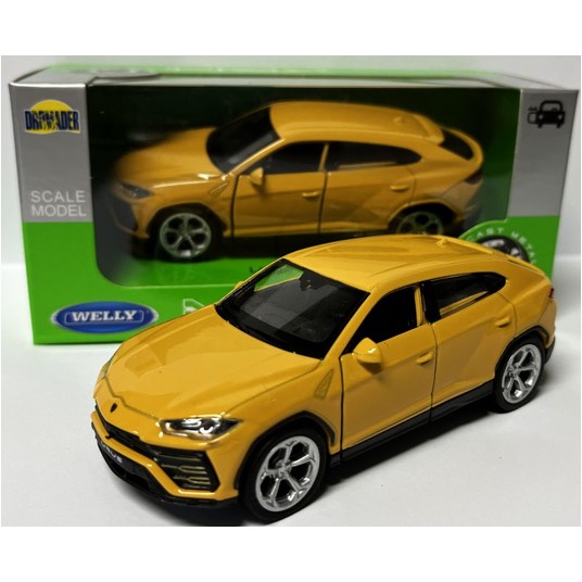 WELLY NEX 1:34-39 LAMBORGHINI URUS ŻÓŁTY -zdjęcie numer 1