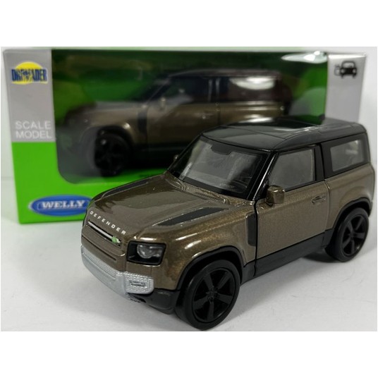 WELLY NEX 1:34-39 LAND ROVER DEFENDER 2020 BRĄZ -zdjęcie numer 1
