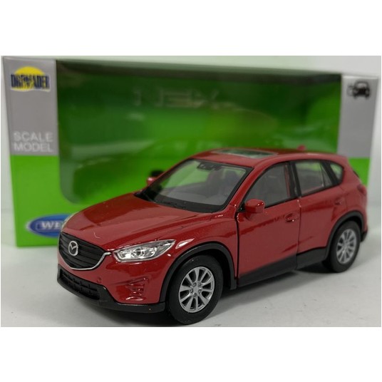 WELLY NEX 1:34-39 MAZDA CX-5 CZERWONY -zdjęcie numer 1