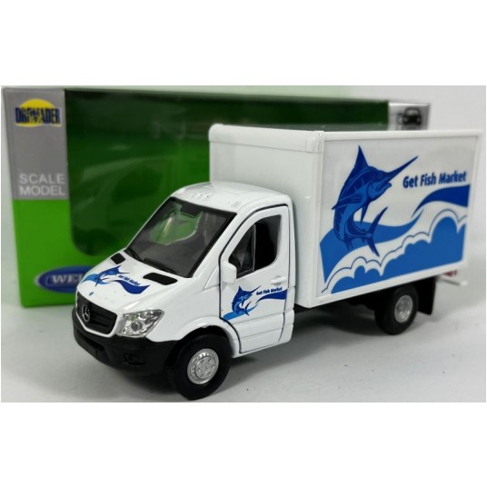 WELLY NEX 1:34-39 MERCEDES - BENZ CARGO BOX -zdjęcie numer 1