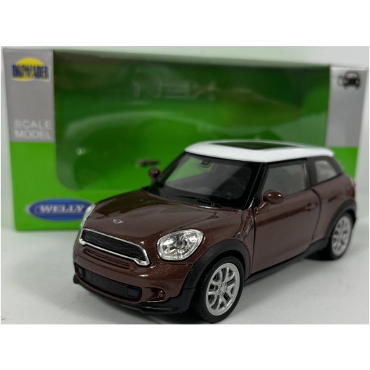 WELLY NEX 1:34-39 MINI COOPER S PACEMAN BRĄZ -zdjęcie numer 1