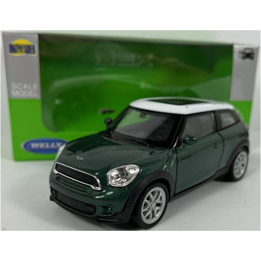 WELLY NEX 1:34-39 MINI COOPER S PACEMAN ZIELONY -zdjęcie numer 1