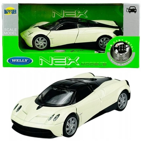 WELLY NEX 1:34-39 PAGANI HUAYRA BIAŁY -zdjęcie numer 1