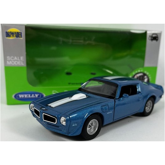 WELLY NEX 1:34-39 PONTIAC FIREBIRD TRANS AM NIEB -zdjęcie numer 1