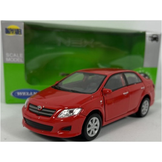 WELLY NEX 1:34-39 TOYOTA COROLLA CZERWONY -zdjęcie numer 1