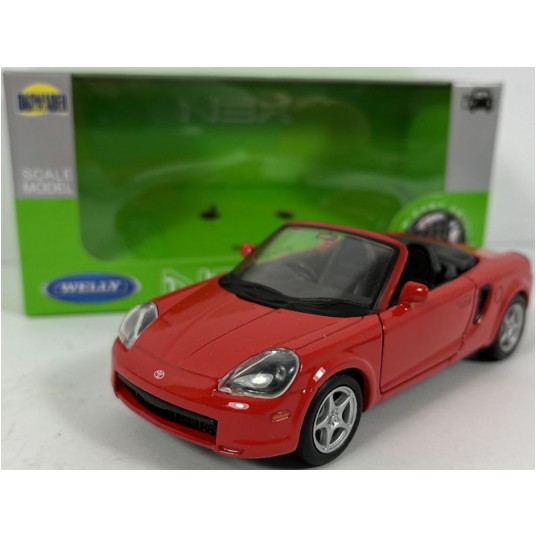 WELLY NEX 1:34-39 TOYOTA MR2 SPYDER CZERWONY -zdjęcie numer 1