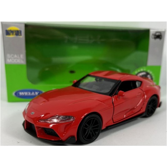 WELLY NEX 1:34-39 TOYOTA SUPRA CZERWONY -zdjęcie numer 1