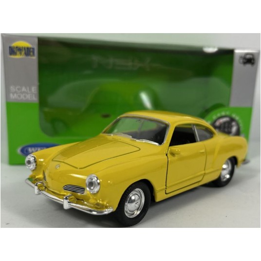 WELLY NEX 1:34-39 VOLKSWAGEN KARMANN GHIA ŻÓŁTY -zdjęcie numer 1