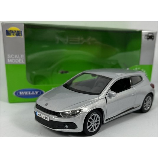 WELLY NEX 1:34-39 VOLKSWAGEN SCIROCCO SREBRNY -zdjęcie numer 1