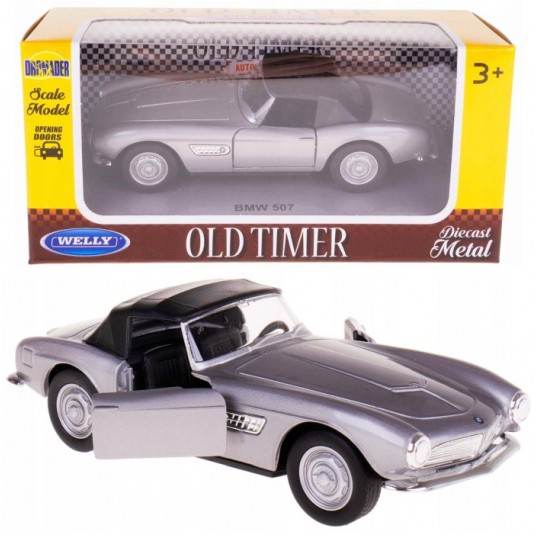 WELLY OLD 1:34-39 BMW 507 SREBRNY -zdjęcie numer 1
