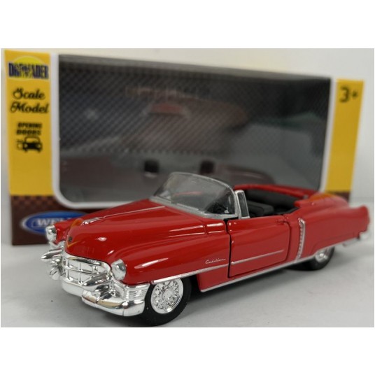 WELLY OLD 1:34-39 CADILLAC ELDORADO CAB CZERWONY -zdjęcie numer 1