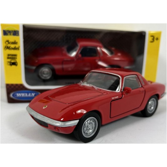 WELLY OLD 1:34-39 LOTUS ELAN 1965 CZERWONY -zdjęcie numer 1