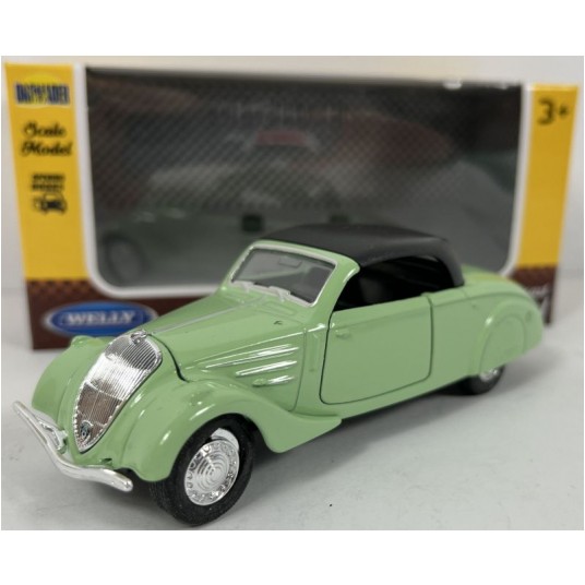 WELLY OLD 1:34-39 PEUGEOT 402 1938 ZIELONY -zdjęcie numer 1