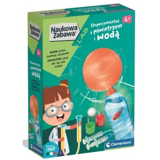 WODA I POWIETRZE - NAUKOWA ZABAWA CLEMENTONI -zdjęcie numer 1