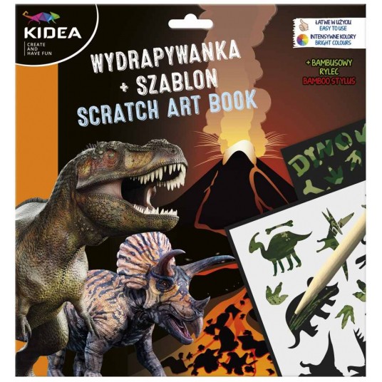 WYDRAPYWANKI KREATYWNE Z SZABLONAMI B KIDEA -zdjęcie numer 1