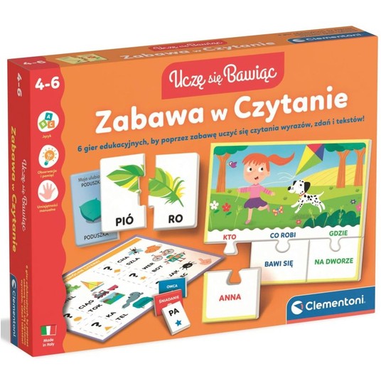 ZABAWA W CZYTANIE CLEMENTONI -zdjęcie numer 1