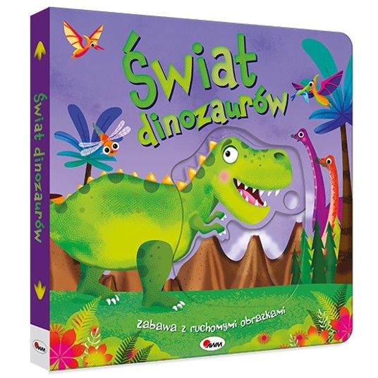 ZABAWA Z RUCHOMYMI OBRAZKAMI ŚWIAT DINOZAURÓW -zdjęcie numer 1