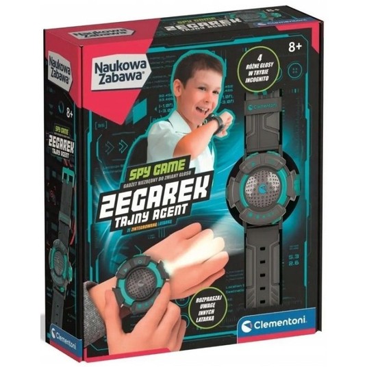ZEGAREK TAJNY AGENT CLEMENTONI -zdjęcie numer 1