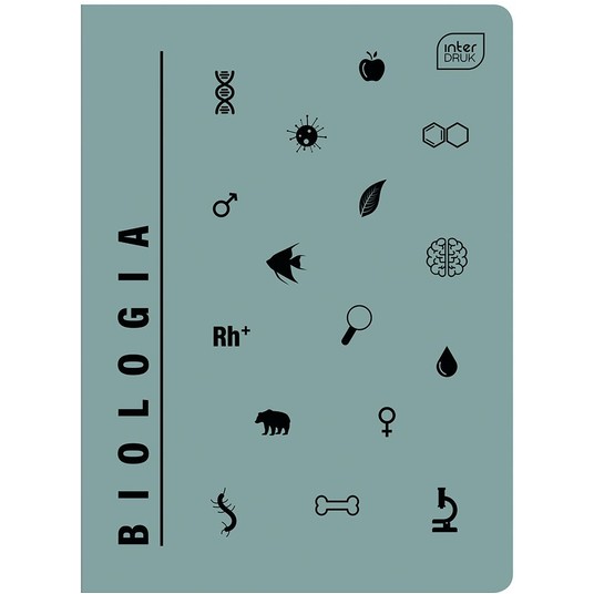 ZESZYT A5 60 BIOLOGIA UV INTERDRUK -zdjęcie numer 1
