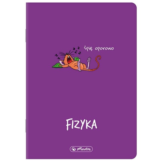 ZESZYT A5 60 FIZYKA PP HERLITZ -zdjęcie numer 1
